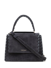 ORCIANI - Sveva M Peach Cross Chain Bag - Blue - LIDIASHOPPING® - Official Website