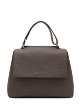 ORCIANI - Borsa Sveva Soft con Patta Rettangolare - Marrone - LIDIASHOPPING® - Official Website