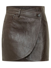 BA&SH - Minigonna Bango a Portafoglio - Marrone - LIDIASHOPPING® - Official Website