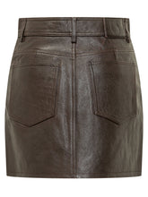 BA&SH - Minigonna Bango a Portafoglio - Marrone - LIDIASHOPPING® - Official Website