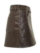 BA&SH - Minigonna Bango a Portafoglio - Marrone - LIDIASHOPPING® - Official Website