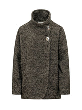 BA&SH - Cappotto Naomi con Collo Alto - Nero - LIDIASHOPPING® - Official Website