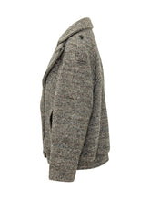 BA&SH - Giacca Tristana Doppiopetto in Bouclé - Grigio - LIDIASHOPPING® - Official Website