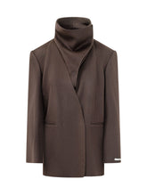 SPORTMAX - Manna Jacket with High Neck - Brown - LIDIASHOPPING® - Official Website