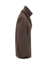 SPORTMAX - Manna Jacket with High Neck - Brown - LIDIASHOPPING® - Official Website