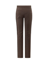 SPORTMAX - Pantaloni Gugli a Gamba Dritta - Marrone - LIDIASHOPPING® - Official Website