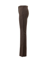 SPORTMAX - Pantaloni Gugli a Gamba Dritta - Marrone - LIDIASHOPPING® - Official Website