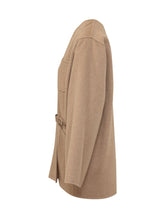 MAX MARA - Giaccone Lince con Cinturino - Beige - LIDIASHOPPING® - Official Website