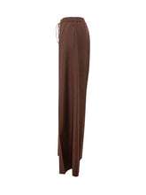 MAX MARA - Pantaloni Slalom a Gamba Ampia - Rosso - LIDIASHOPPING® - Official Website