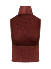 MAX MARA - Maglia Placido Senza Maniche - Rosso - LIDIASHOPPING® - Official Website