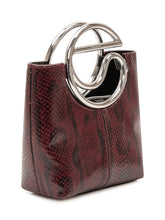 COPERNI - Borsa Mini con Stampa Rettile e Manico Circolare - Rosso - LIDIASHOPPING® - Official Website