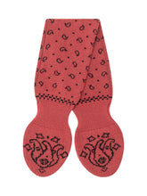 GUEST IN RESIDENCE - Foulard Bandana Bowtie con Motivo Paisley - Rosso - LIDIASHOPPING® - Official Website