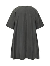 MSGM - Abito con Drappeggio Asimmetrico - Nero - LIDIASHOPPING® - Official Website