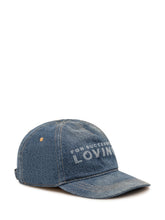 DIESEL - Chitin Cap with Lettering - Blue - LIDIASHOPPING® - Official Website