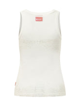 DIESEL - Canotta con Motivo Decorativo - Bianco - LIDIASHOPPING® - Official Website