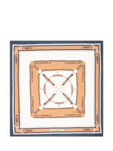 LAUREN RALPH LAUREN - Square Scarf with Harness Print - Multicolor - LIDIASHOPPING® - Official Website