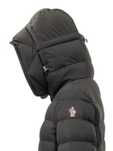 MONCLER GRENOBLE - Piumino Armoniques con Cappuccio - Nero - LIDIASHOPPING® - Official Website
