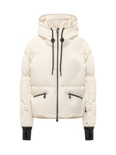 MONCLER GRENOBLE - Piumino Allesaz con Collo Alto - Bianco - LIDIASHOPPING® - Official Website