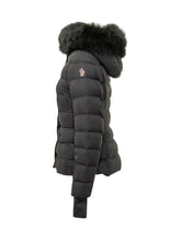 MONCLER GRENOBLE - Piumino Armoniques con Collo Alto Imbottito - Nero - LIDIASHOPPING® - Official Website