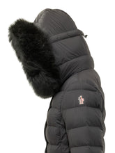 MONCLER GRENOBLE - Piumino Armoniques con Collo Alto Imbottito - Nero - LIDIASHOPPING® - Official Website