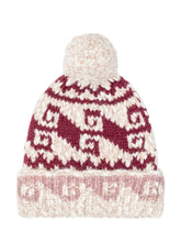 MONCLER GRENOBLE - Berretto in Maglia con Pompon e Motivo Geometrico - Multicolore - LIDIASHOPPING® - Official Website