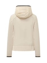 MONCLER GRENOBLE - Giacca Imbottita con Cappuccio - Bianco - LIDIASHOPPING® - Official Website