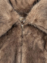 MICHAEL MICHAEL KORS - Cropped Jacket with Voluminous Collar - Beige - LIDIASHOPPING® - Official Website