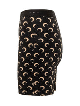 MARINE SERRE - Moon Print Biker Shorts - Black - LIDIASHOPPING® - Official Website