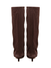 STEVE MADDEN - Stivale Luca Alto con Tacco Sottile - Marrone - LIDIASHOPPING® - Official Website