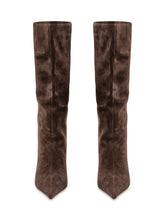 JEFFREY CAMPBELL - Stivale Give It con Tacco a Spillo - Marrone - LIDIASHOPPING® - Official Website
