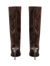 JEFFREY CAMPBELL - Stivale Give It con Tacco a Spillo - Marrone - LIDIASHOPPING® - Official Website