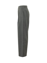 A PAPER KID - Pantaloni a Gamba Ampia - Grigio - LIDIASHOPPING® - Official Website