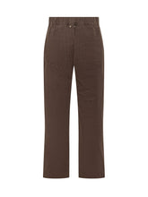A PAPER KID - Pantaloni a Gamba Ampia con Pieghe - Marrone - LIDIASHOPPING® - Official Website