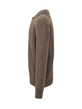 A PAPER KID - Polo in Maglia con Tre Bottoni - Marrone - LIDIASHOPPING® - Official Website