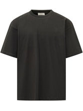 A PAPER KID - Crew Neck T-shirt with Short Sleeves - Black - LIDIASHOPPING® - Official Website