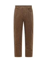 AMISH - Jeans Jeremiah a Cinque Tasche - Marrone - LIDIASHOPPING® - Official Website