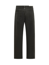 AMISH - Jeans James a Gamba Dritta - Nero - LIDIASHOPPING® - Official Website
