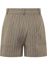 MC2 SAINT BARTH - Short Aya a Righe Sottili - Grigio - LIDIASHOPPING® - Official Website