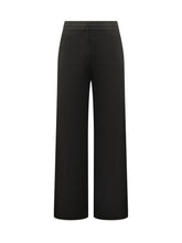 MC2 SAINT BARTH - Pantaloni Cambon a Gamba Ampia - Nero - LIDIASHOPPING® - Official Website