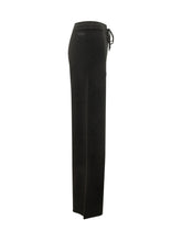 MC2 SAINT BARTH - Pantaloni Cambon a Gamba Ampia - Nero - LIDIASHOPPING® - Official Website