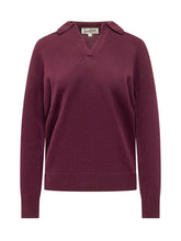 MC2 SAINT BARTH - Eze Maglia con Scollo a V - Viola - LIDIASHOPPING® - Official Website