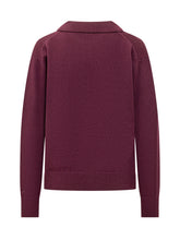 MC2 SAINT BARTH - Eze Maglia con Scollo a V - Viola - LIDIASHOPPING® - Official Website