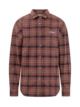 MC2 SAINT BARTH - Lully Camicia a Quadri con Ricamo - Rosso - LIDIASHOPPING® - Official Website