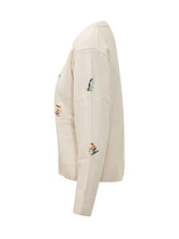 MC2 SAINT BARTH - Maglia New Queen con Ricami Ski - Bianco - LIDIASHOPPING® - Official Website