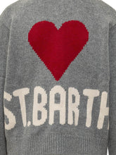 MC2 SAINT BARTH - Kyla Hoodie with Heart Motif - Grey - LIDIASHOPPING® - Official Website