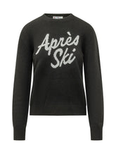 MC2 SAINT BARTH - Pullover New Queen con Scritta Apres Ski - Blu - LIDIASHOPPING® - Official Website