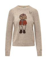MC2 SAINT BARTH - Maglia New Queen Donegal con Ricamo Cagnolino - Bianco - LIDIASHOPPING® - Official Website