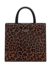 MC2 SAINT BARTH - Shop Bag Midi with Animal Print - Brown - LIDIASHOPPING® - Official Website