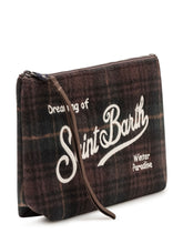 MC2 SAINT BARTH - Pochette Aline con Fantasia Tartan - Multicolore - LIDIASHOPPING® - Official Website