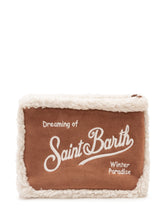 MC2 SAINT BARTH - Pochette Aline con Bordo Soffice - Marrone - LIDIASHOPPING® - Official Website